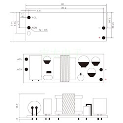 Блок живлення 12V 400mA 5W B-U5S12L