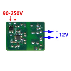 Модуль питания 12V 1A (500mA)