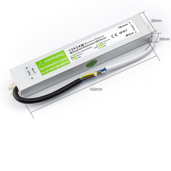 Adapter for LED strips 12V 2A 24W IP67 PSW-12V2A24W