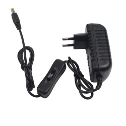 Блок живлення 24V 1.5A plug 5.5x2.5mm + выключатель