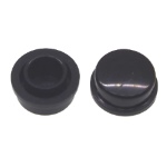 Cap A105-6.4mm Black