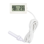 Electronic thermohygrometer  YS-16B panel, with external sensor white