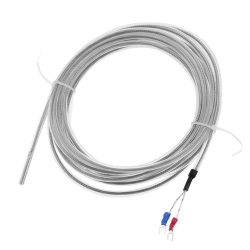 temperature sensor thermocouple K-type 3m acid proof