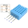 Temperature and humidity sensor<gtran/> DHT11