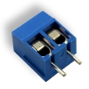 Screw terminal block CY<gtran/>300V-5.0-02P pitch 5mm Blue<gtran/>