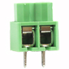 Screw terminal block WJ166-5.0-02P-140-00A Green