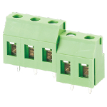 Screw terminal block WJ130-7.5-03P-140-00A Green