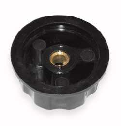  6.4mm axle handle  MF-A05 Black D = 44mm H = 20mm