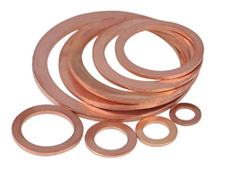 Copper washer M16*22*1.5mm flat Cu