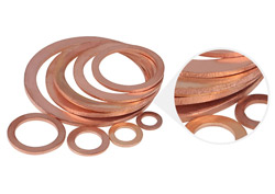 Copper washer M8*14*1mm flat Cu