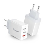 Зарядне USB<gtran/> QC3.0 Quick Charge 3xUSB 30W 5V/9V/12V біле<gtran/>