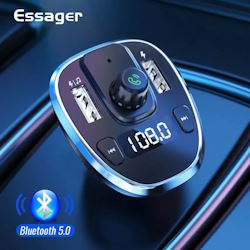 FM-трансмітер автомобільний DG01, bluetooth, LED