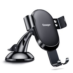  Car phone holder self-locking suction cup black