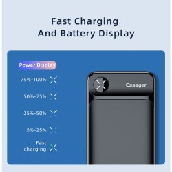 PowerBank 20000 mAh QC3.0 PD ES-D016 Fast Charge черный