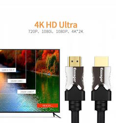 Кабель HDMI to HDMI V2.0 4K 5m чорний