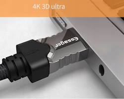 Кабель HDMI to HDMI V2.0 4K 5m чорний