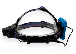 Bicycle headlamp BORUIT A11 with handlebar mount