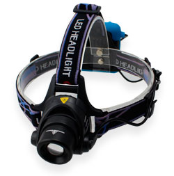 Bicycle headlamp BORUIT A11 with handlebar mount