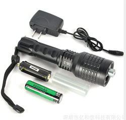  Tactical flashlight with laser  Laser Pointer 08-3 (green+red laser)