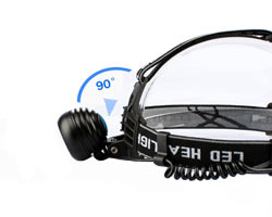 Headlamp  LOMON 3036 LED T6 powerful waterproof