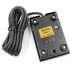 Monostable foot pedal  TFS-1 10A 250VAC metal+2m cable