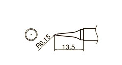 Жало Картрідж T12-ILS для паяльників Т12