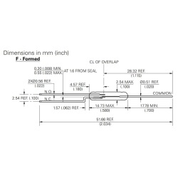 Геркон MDRR-DT-10-15-F перемикальний