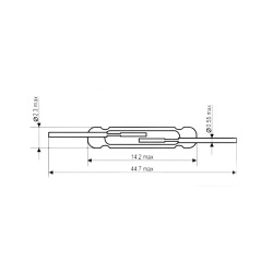 Reed switch MKA14103