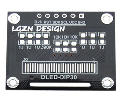 OLED module PCB adapter OLED128x64