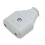 Flat cable socket WHITE [10A, 250V]<gtran/>