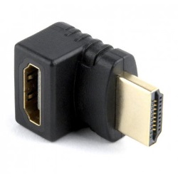 Перехідник HDMI-HDMI кутовий 270°  (папа-мама)