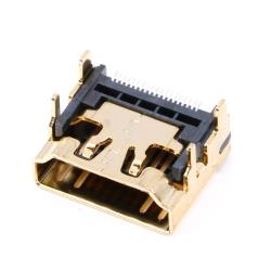 Разъем HDMI-01A-19P Gold розетка на плату SMD