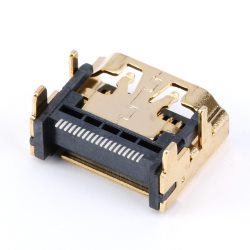 Разъем HDMI-01A-19P Gold розетка на плату SMD