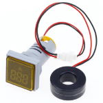 Panel ammeter<gtran/> AD16-22AMS-Y 0-100AC Yellow<gtran/>