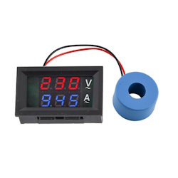 Module Ampervoltmeter AC 50-500V 10A