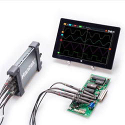 Oscilloscope USB  HANTEK6074BC [70MHz, 4 channels, set-top box]