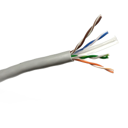 Кабель UTP Cat6 4PR CCA 0.5 mm PVC indoor