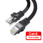 Патч-корд UTP cat6 8p8c RG45  5м плоский