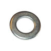 Nickel plated washer Washer М4 flat, nickel-plated