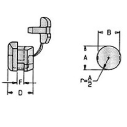 Collapsible cable gland 5N-4; 0.8 ... 1.6mm