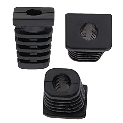 Flexible cable gland XD-21 2mm Black