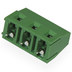 Screw terminal block WJ128-7.5-03P-140-00A Green