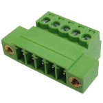 Pluggable terminal block XK<gtran/>15EDGRKM-3.5-05P