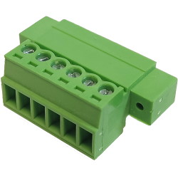 Pluggable terminal block XK15EDGRKM-3.5-06P