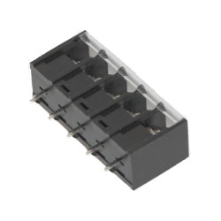 Barrier terminal block WJ 28C-05P-130-00A Black