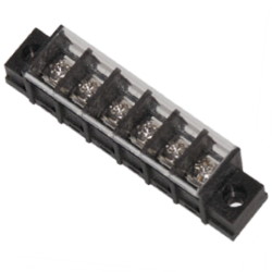 Barrier terminal block WJ 28CM-06P-130-00A Black