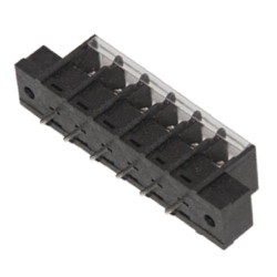 Barrier terminal block WJ 28CM-06P-130-00A Black