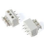 Screwless terminal block WJ<gtran/>235A-5.0-03P-11A-00A Gray<gtran/>