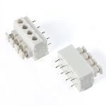 Screwless terminal block WJ<gtran/>235A-5.0-04P-11A-00A Gray<gtran/>