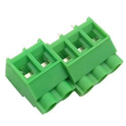 Screw terminal block XK 950-9.5-02P Green